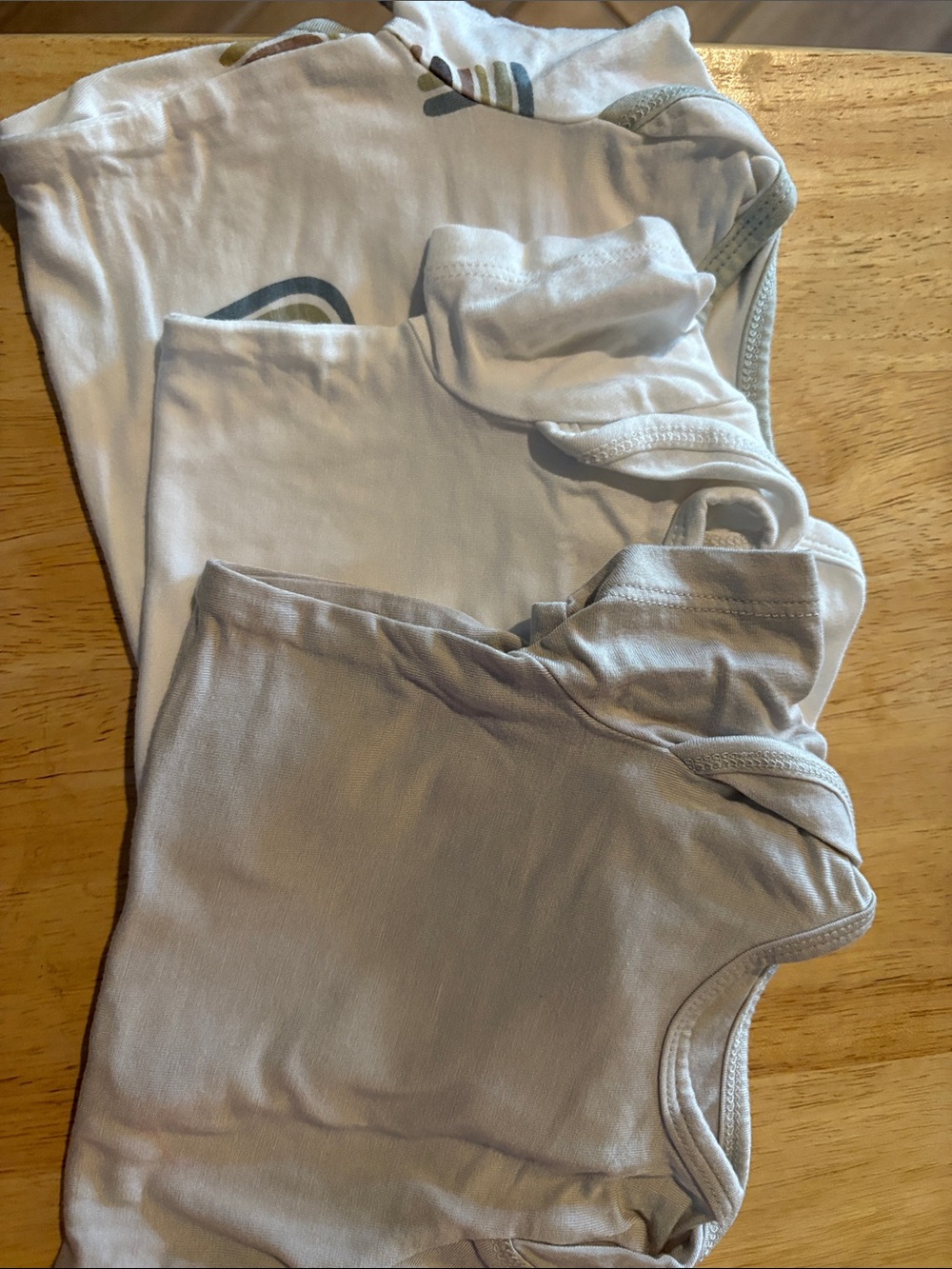 Lot of 3 kyte baby body suits. Guc